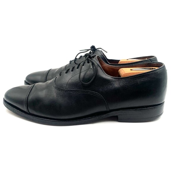 Allen Edmonds Park Avenue Cap Toe Shoes Dress Oxford Leather Black Men\'s 8.5 C main image 5